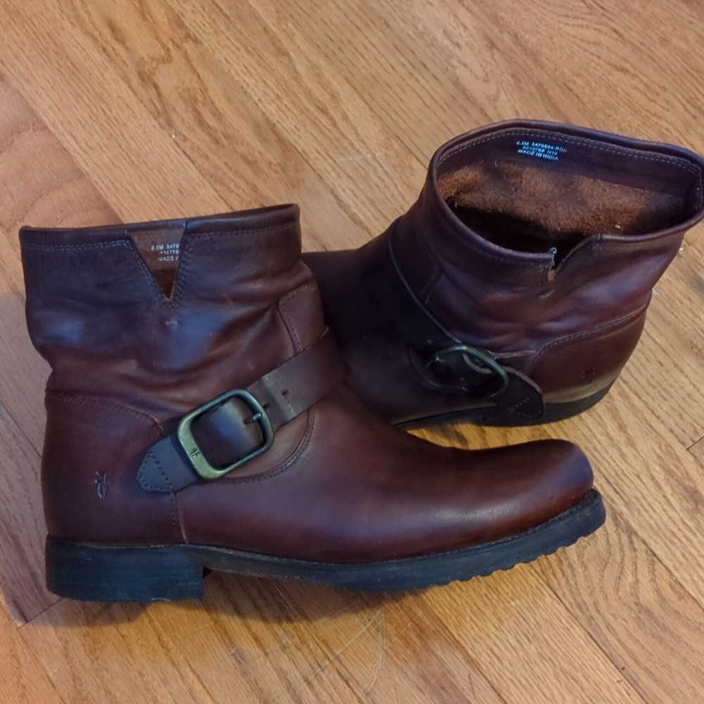 Wens, veronica Bootie, size 8.5, Bronze